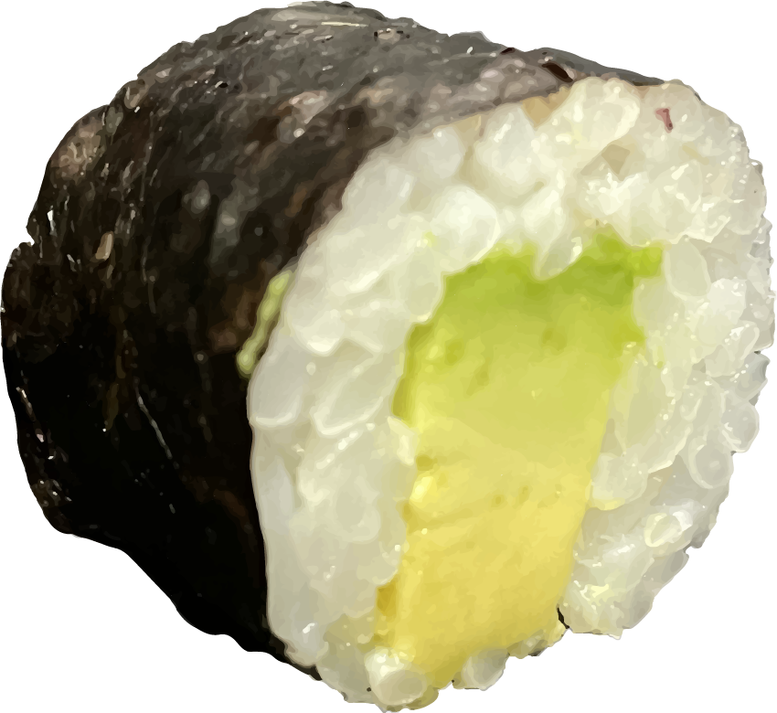 Hosomaki avocado